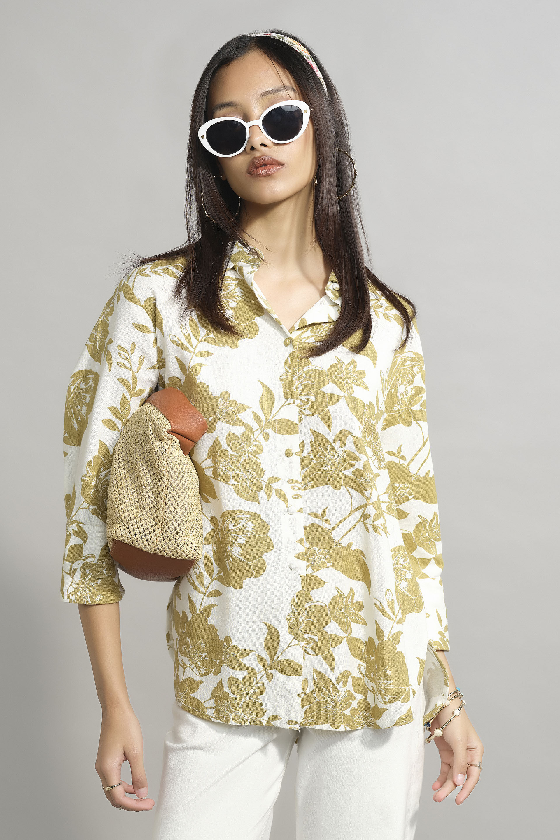 Beat The Heat Shirt, Beige, image 4